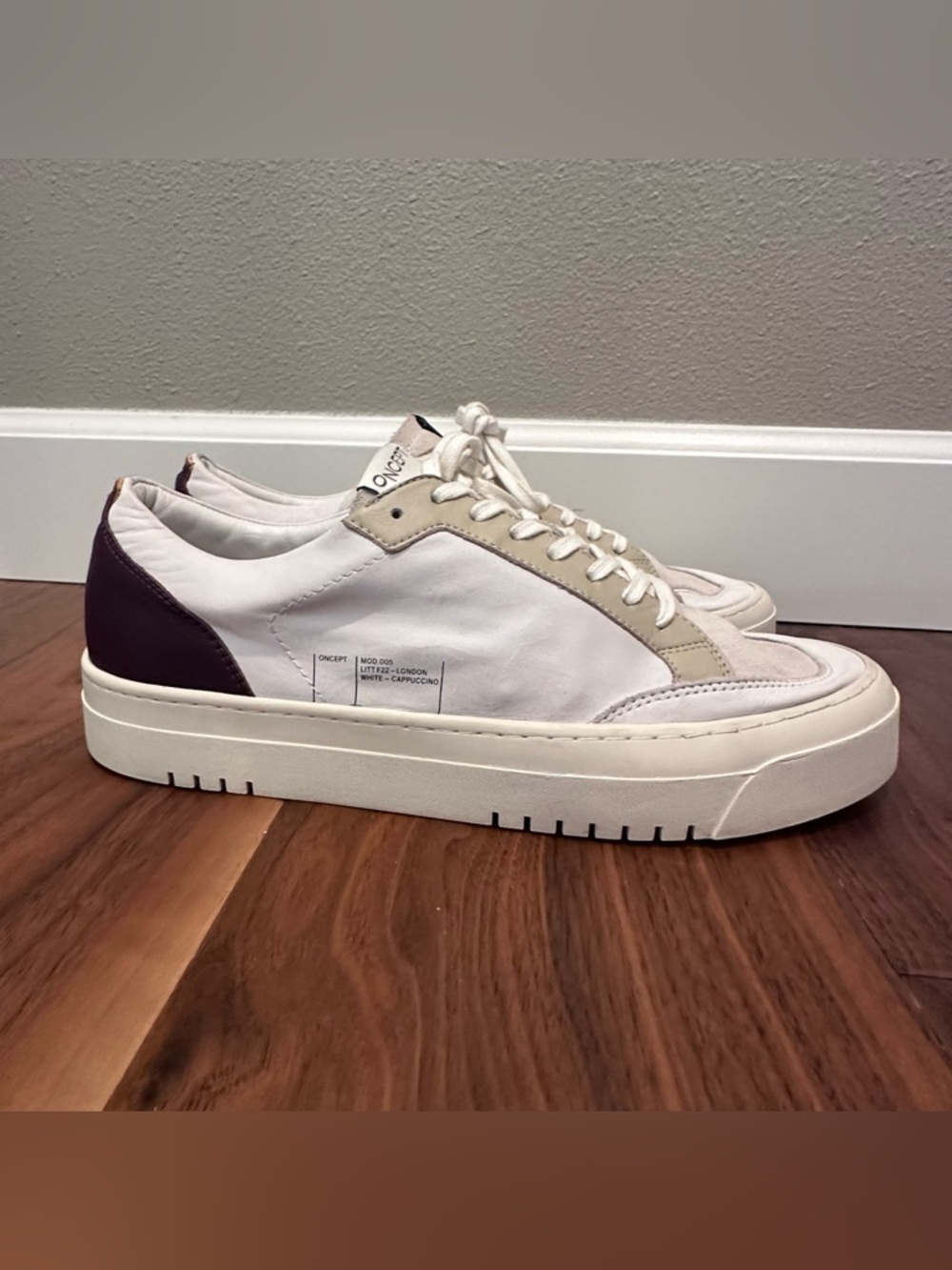 Oncept London Sneaker (Women) - White/Cappuccino - Picture 4 of 13
